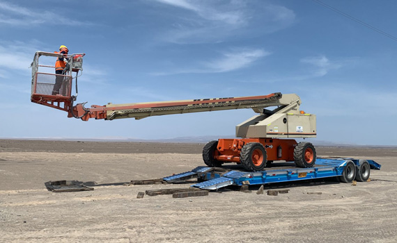 Alquiler plataforma elevadora Manlift